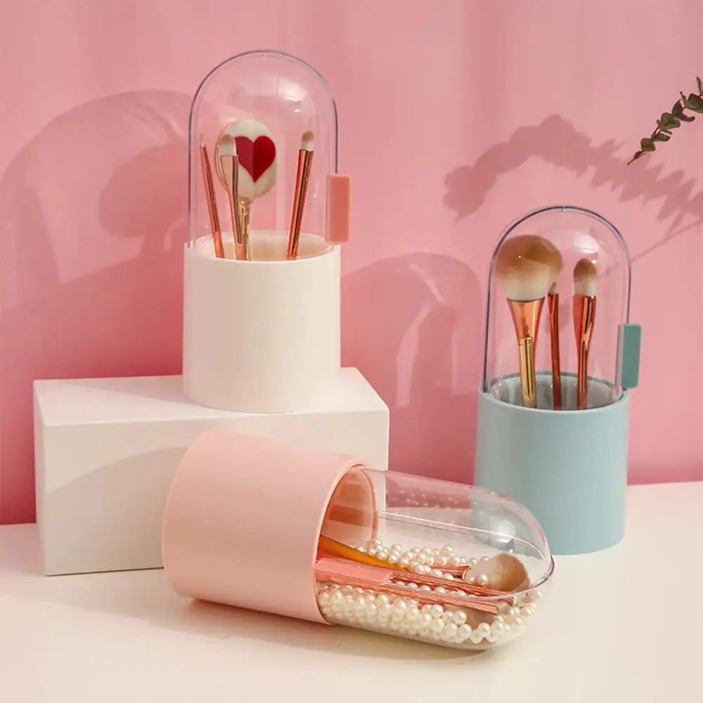 Portable with Pearls Sliding Lid Container Eyebrow Pencil Case Cosmetic Organizer Makeup Brush Storage Box Makeup Brush Holder
Portable with Pearls Sliding Lid Container Eyebrow Pencil Case Cosmetic Organizer Makeup Brush Storage Box Makeup Brush Holder