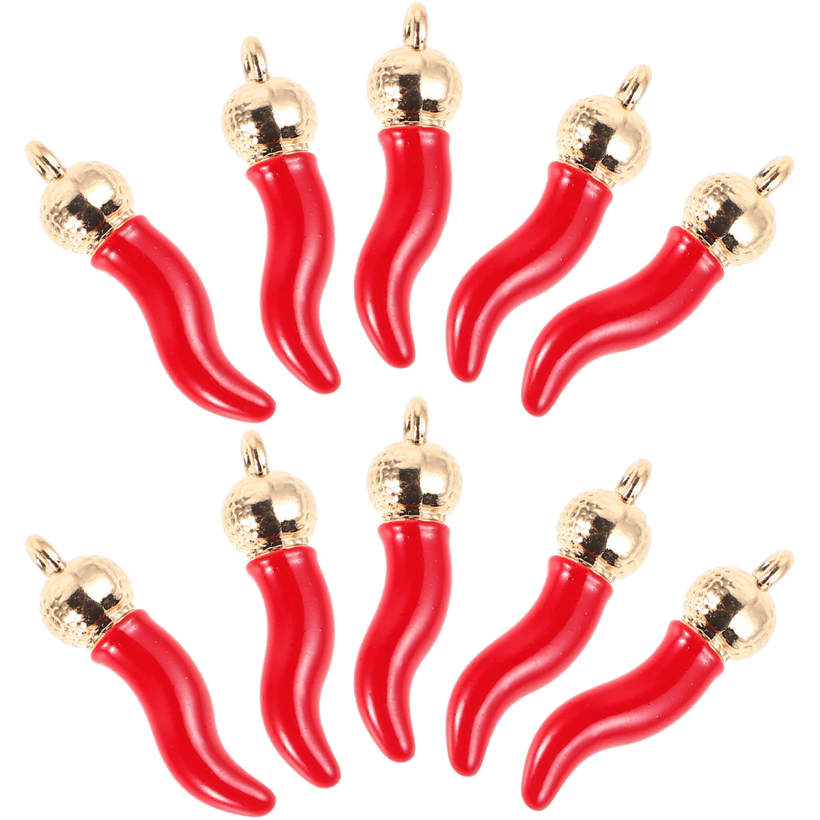 Earrings Pepper Charms Pendants Keychain Crafts Diy Jewelry Making Accessory Metal Bracelet with Vegetable Necklace
Earrings Pepper Charms Pendants Keychain Crafts Diy Jewelry Making Accessory Metal Bracelet with Vegetable Necklace