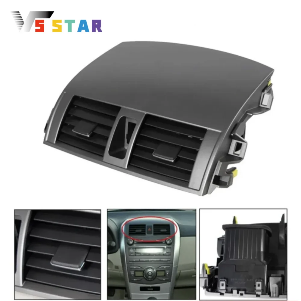 55670-02160 55663-02060 Plastic A/C Air Vent Upper Bezel Trim Duct Outlet Vent Assembly Black For 2008-2013 Toyota Corolla
55670-02160 55663-02060 Plastic A/C Air Vent Upper Bezel Trim Duct Outlet Vent Assembly Black For 2008-2013 Toyota Corolla