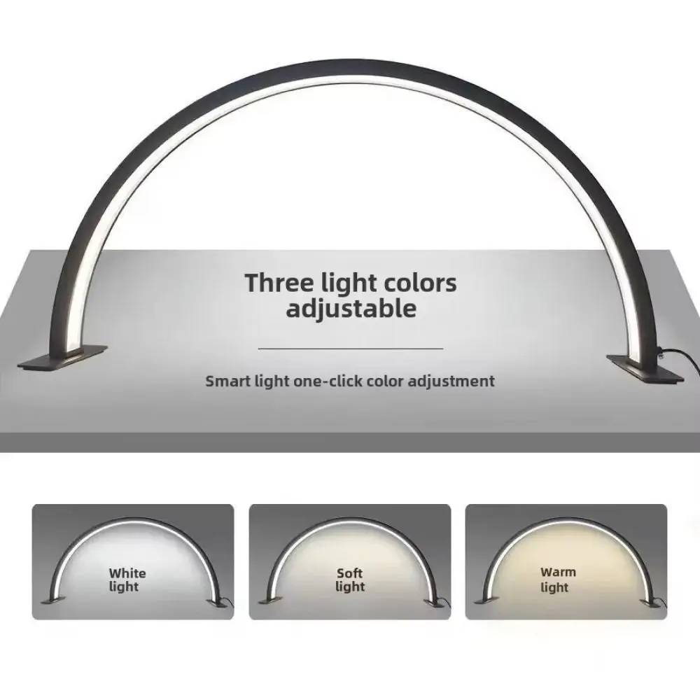 Dimmable U-shaped Nail Lamp 180-degree illumination 3 Light Color LED Nail Arc Fill Light Eye Protect Adjustable
Dimmable U-shaped Nail Lamp 180-degree illumination 3 Light Color LED Nail Arc Fill Light Eye Protect Adjustable