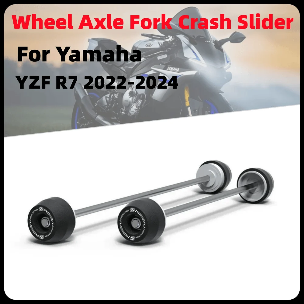 For Yamaha YZF R7 2022 2023 2024 Rear Front Axle Fork Crash Slider R7 2022-2024 Motorcycle Wheel Protector
For Yamaha YZF R7 2022 2023 2024 Rear Front Axle Fork Crash Slider R7 2022-2024 Motorcycle Wheel Protector