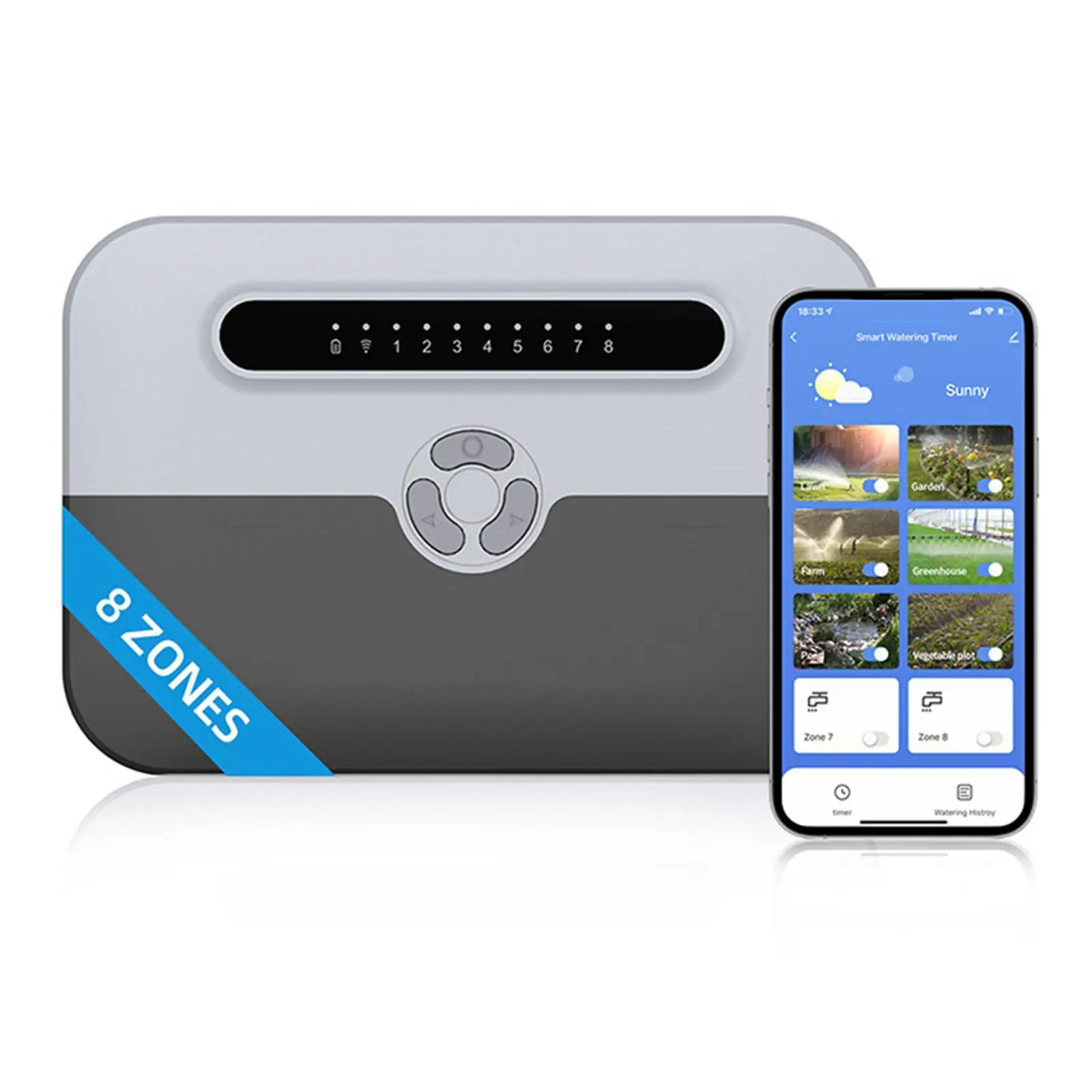 Smart Water Valve Controller Sturdy Compatible Replacement Easy Installation Accessory
Smart Water Valve Controller Sturdy Compatible Replacement Easy Installation Accessory