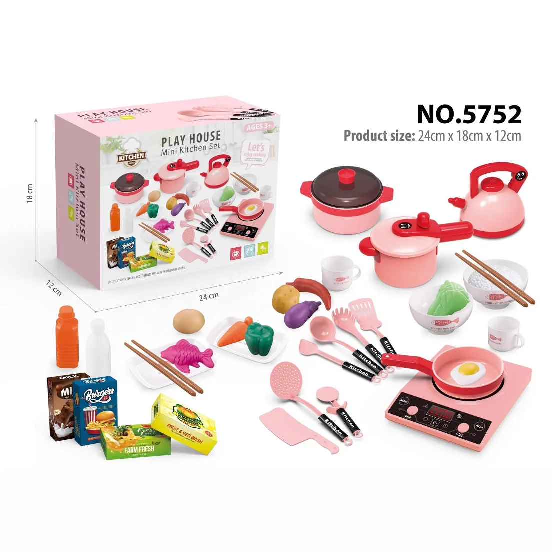 Foreign Trade Simulation Lighting Music Induction Cooker Home Appliances Series Children's Play House Toys Kitchen Set
Foreign Trade Simulation Lighting Music Induction Cooker Home Appliances Series Children's Play House Toys Kitchen Set