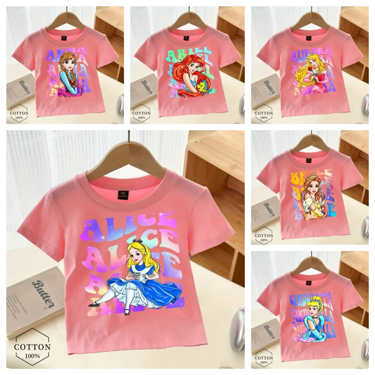 2025 Disney Child Belle Princess Kawaii Printed Cotton T-shirt Baby Girl Soft Cartoon Clothing Cute Graphic Tops Kids Funny Tees
2025 Disney Child Belle Princess Kawaii Printed Cotton T-shirt Baby Girl Soft Cartoon Clothing Cute Graphic Tops Kids Funny Tees