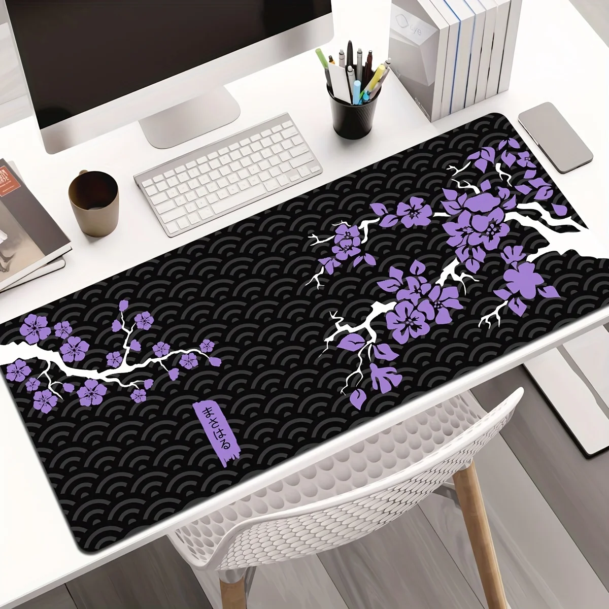1pc of Japanese-Style Purple Floral Pattern Extra-Large Keyboard Mat, Durable Mouse Pad, Small Office Mouse Pad
1pc of Japanese-Style Purple Floral Pattern Extra-Large Keyboard Mat, Durable Mouse Pad, Small Office Mouse Pad