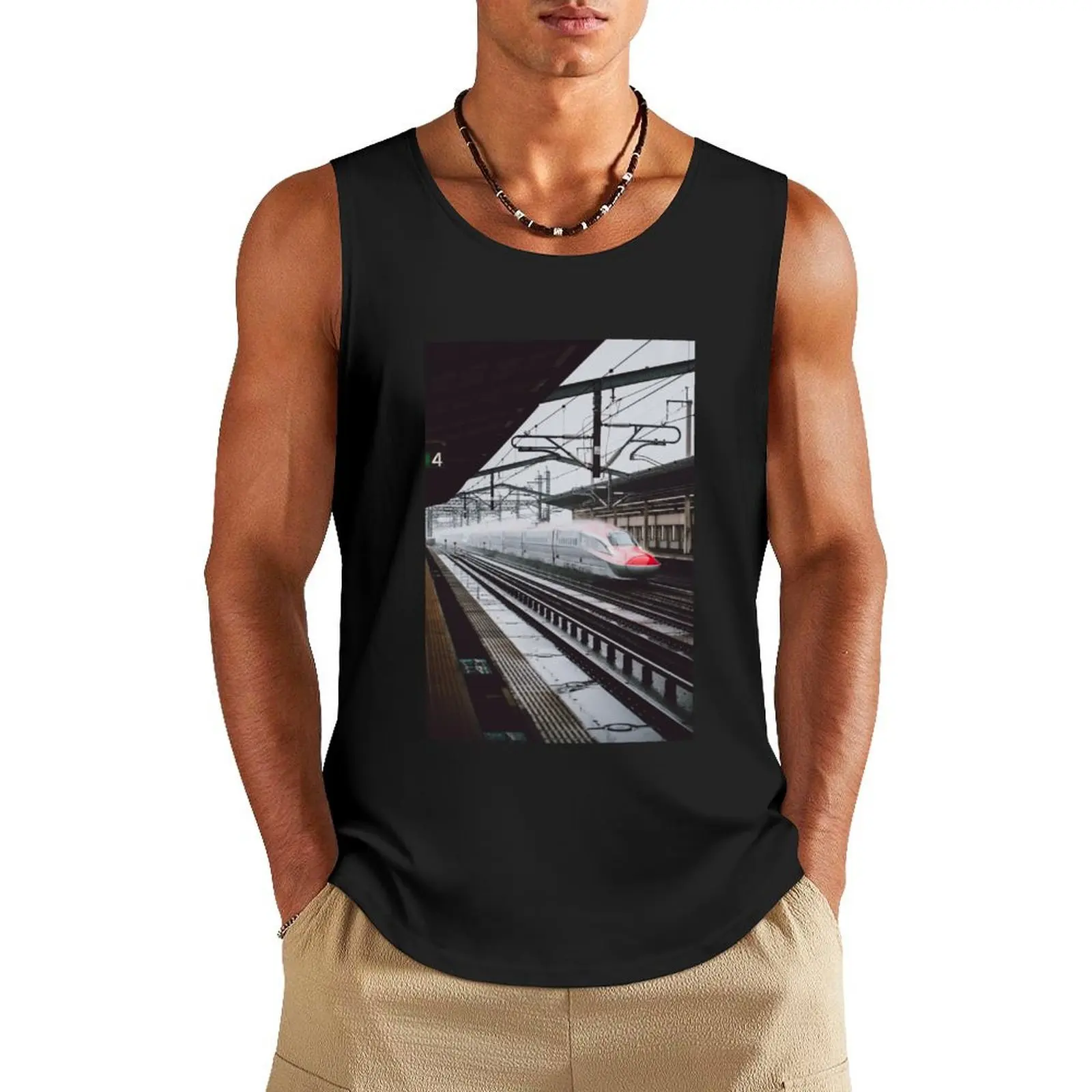 E6 Shinkansen Bullet Train, Japan Tank Top cute tops cotton t-shirts man T-shirt man summer clothes man 2025
E6 Shinkansen Bullet Train, Japan Tank Top cute tops cotton t-shirts man T-shirt man summer clothes man 2025
