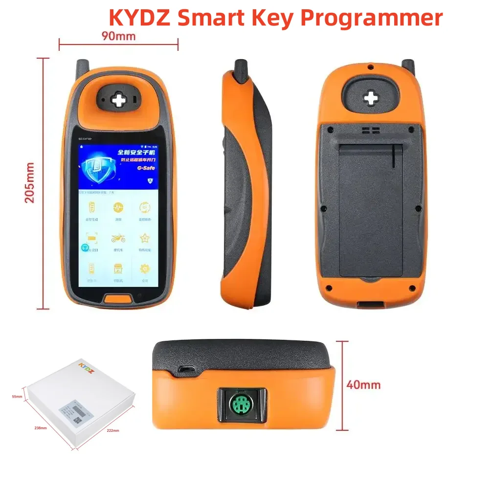 KYDZ Smart Key Programmer Remote Smart Card Android Handheld Identification Copy Generate Chips Anti-theft Data write Key
KYDZ Smart Key Programmer Remote Smart Card Android Handheld Identification Copy Generate Chips Anti-theft Data write Key