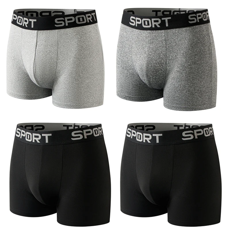 4pcs Men Underwear Male Soild Casual Boxer Shorts Elastic Man Sexy Sport Brief Soft Comfortable Panties Hombre Fashion Underpant
4pcs Men Underwear Male Soild Casual Boxer Shorts Elastic Man Sexy Sport Brief Soft Comfortable Panties Hombre Fashion Underpant