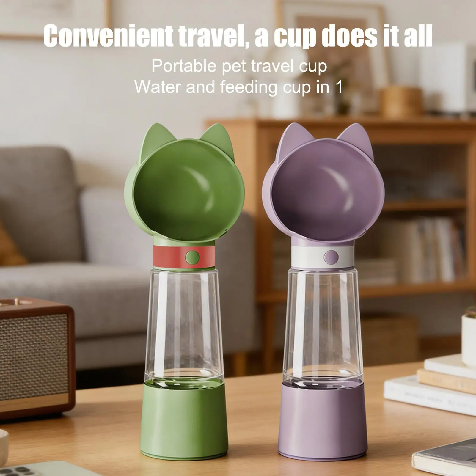 Dog Water Bottle 2-in-1 Portable Leak Proof Dispenser Travel Dog Bowls for Puppy Walking Hiking Car Beach Outdoor Camping
Dog Water Bottle 2-in-1 Portable Leak Proof Dispenser Travel Dog Bowls for Puppy Walking Hiking Car Beach Outdoor Camping
