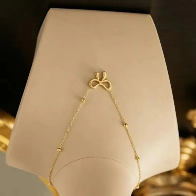 Trendy Stainless Steel Bow Charm Jewelry Set for Women And Girls - Necklace Bracelets Earrings Choker - Perfect Party Gift
Trendy Stainless Steel Bow Charm Jewelry Set for Women And Girls - Necklace Bracelets Earrings Choker - Perfect Party Gift
