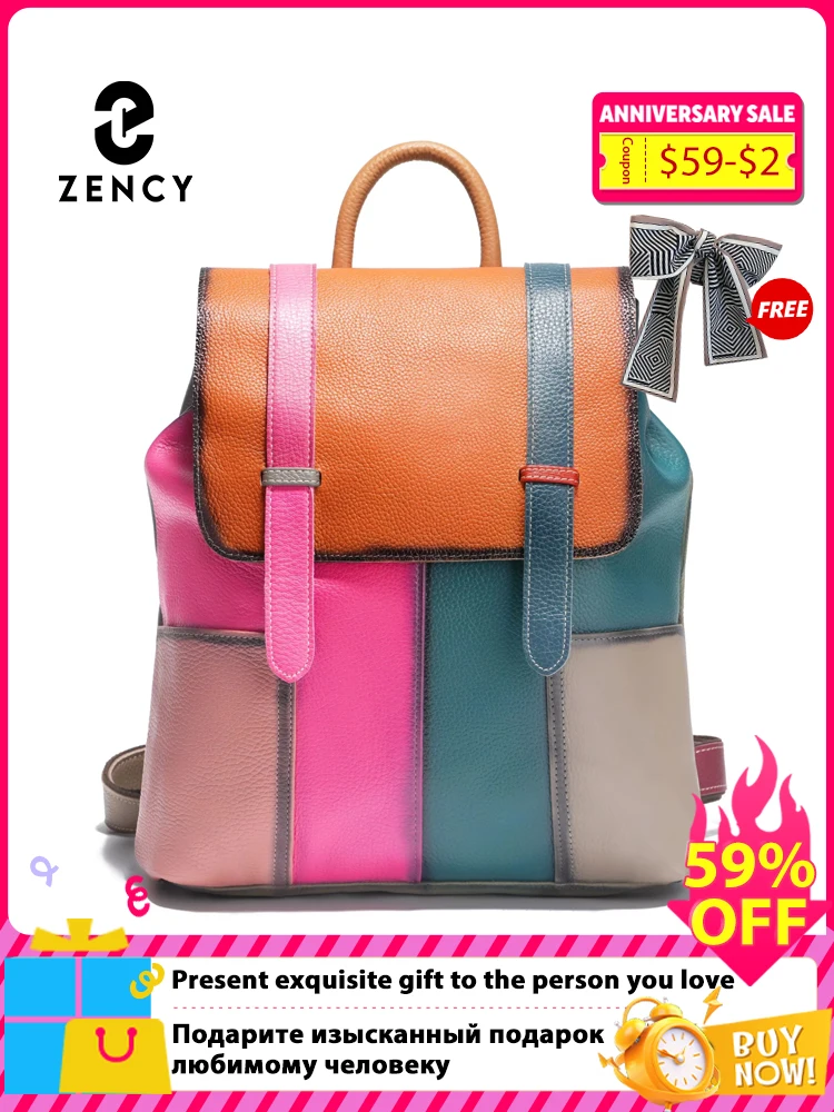 Zency Women's Stylish Genuine Leather Backpack Large Capacity Rucksack For Ladies Capacity Satchel New Shoulder Bags Knapsack
Zency Women's Stylish Genuine Leather Backpack Large Capacity Rucksack For Ladies Capacity Satchel New Shoulder Bags Knapsack