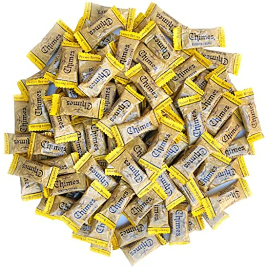 Chimes Peanut Butter Ginger Chews Candy, 1-Pound Bag
Chimes Peanut Butter Ginger Chews Candy, 1-Pound Bag