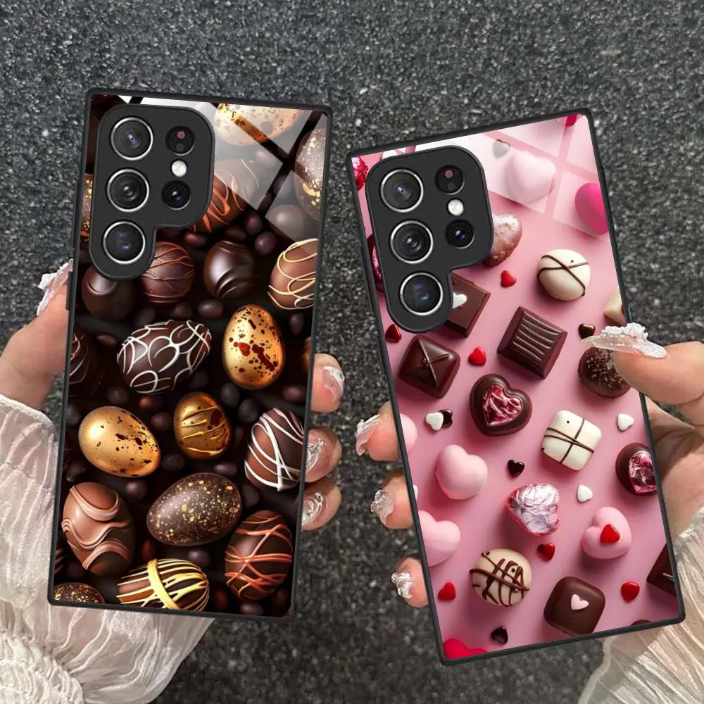 Sweet Chocolate Phone Case for Samsung Galaxy S26 S25 S24 S23 S22 S21 S20 Note20 Plus FE Ultra Glass Protective Cover
Sweet Chocolate Phone Case for Samsung Galaxy S26 S25 S24 S23 S22 S21 S20 Note20 Plus FE Ultra Glass Protective Cover