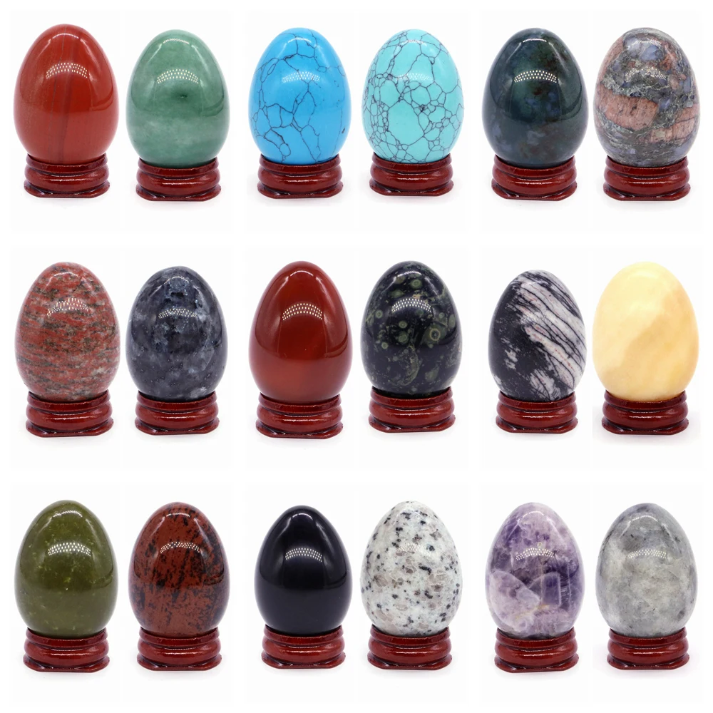 35x49mm Yoni Egg Healing Crystal Stone Natural Gems Chakra Yoga Massage Reiki Energy Mineral Specimen Easter Gifts Home Decor
35x49mm Yoni Egg Healing Crystal Stone Natural Gems Chakra Yoga Massage Reiki Energy Mineral Specimen Easter Gifts Home Decor