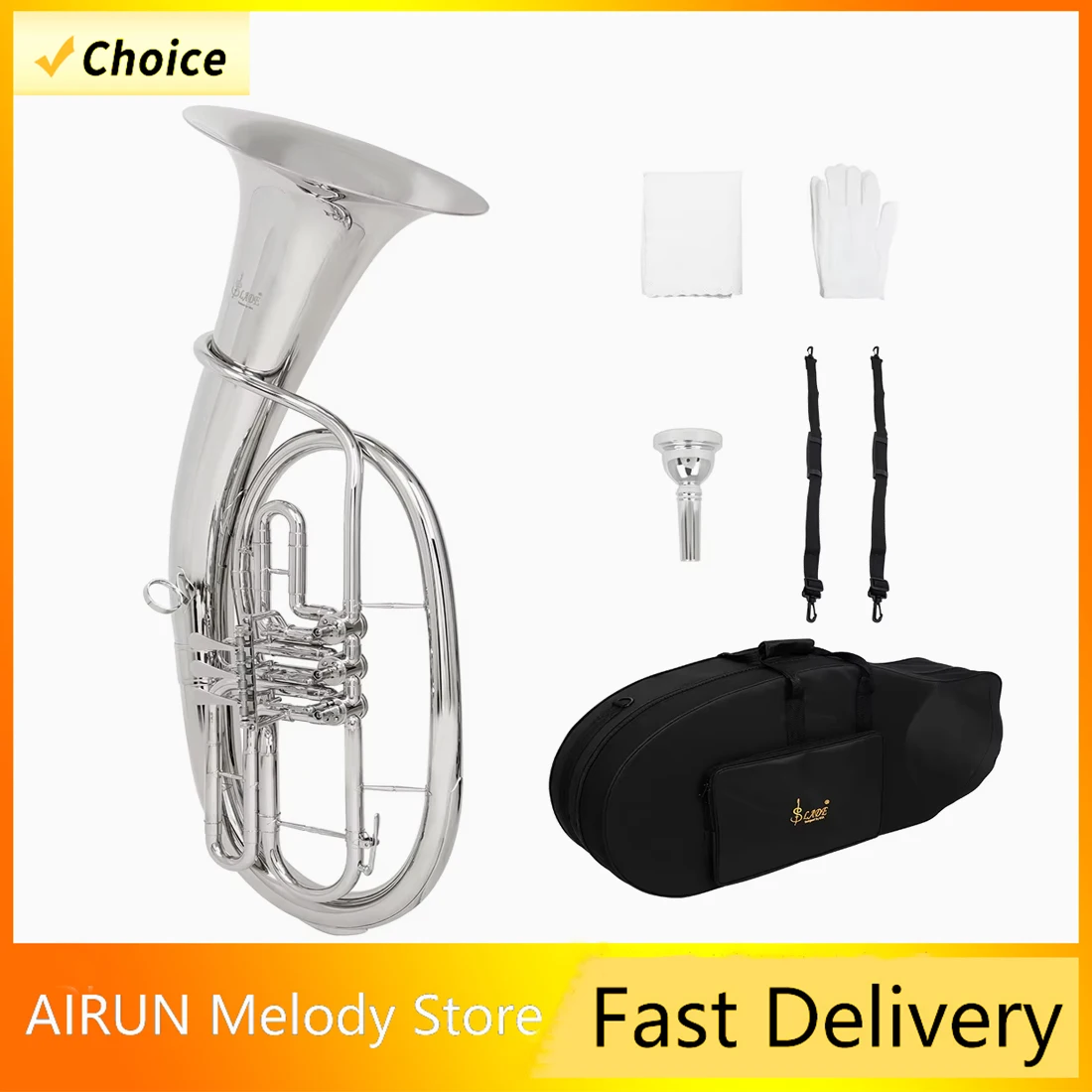 Сабвуфер SLADE, латунный трехклавишный тенор, профессиональный высококачественный латунный инструмент с перчатками для сумки с аксессуарами, детали
Сабвуфер SLADE, латунный трехклавишный тенор, профессиональный высококачественный латунный инструмент с перчатками для сумки с аксессуарами, детали