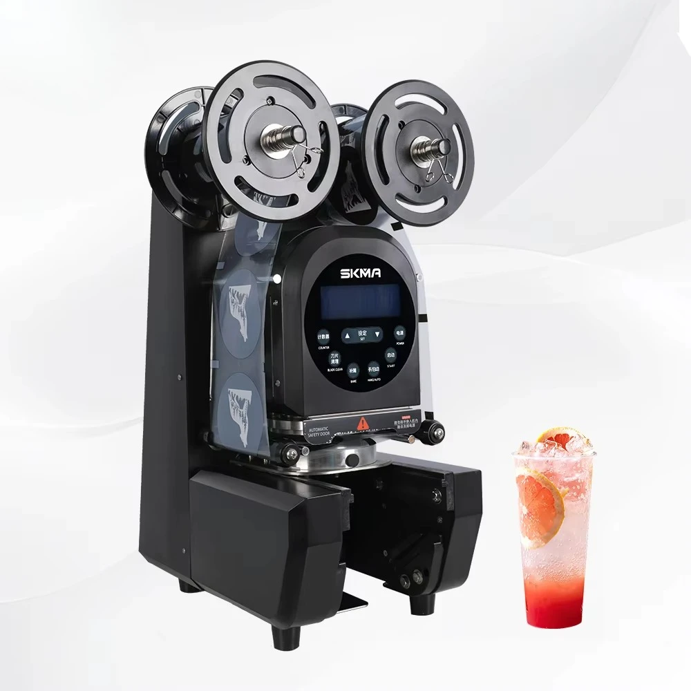Desktop High Speed Automatic Water Bubble Tea Cup Sealing Machine for Paper Cup Plastic Cup Filling and Sealing Machine
Desktop High Speed Automatic Water Bubble Tea Cup Sealing Machine for Paper Cup Plastic Cup Filling and Sealing Machine