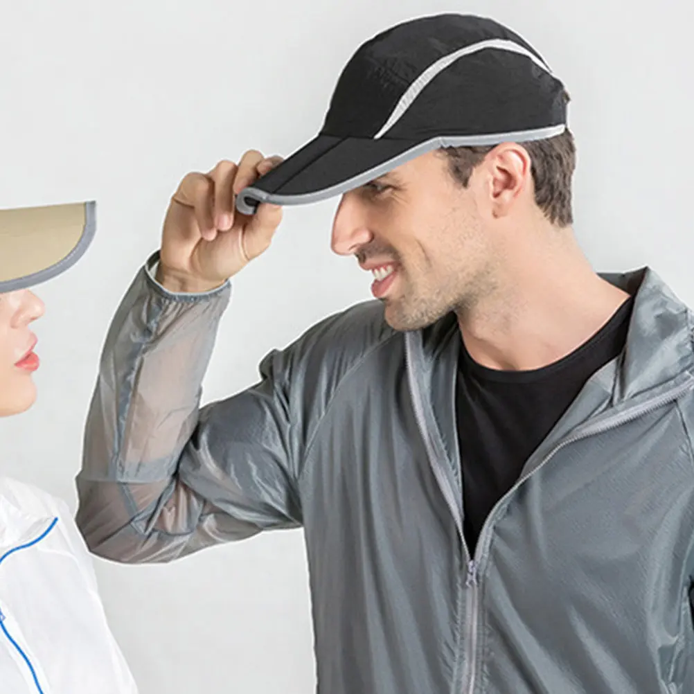 Breathable Running Hat Men Adjustable Baseball Cap Sunproof Foldable Brim Quick Dry Multifunctional Sports Hat
Breathable Running Hat Men Adjustable Baseball Cap Sunproof Foldable Brim Quick Dry Multifunctional Sports Hat