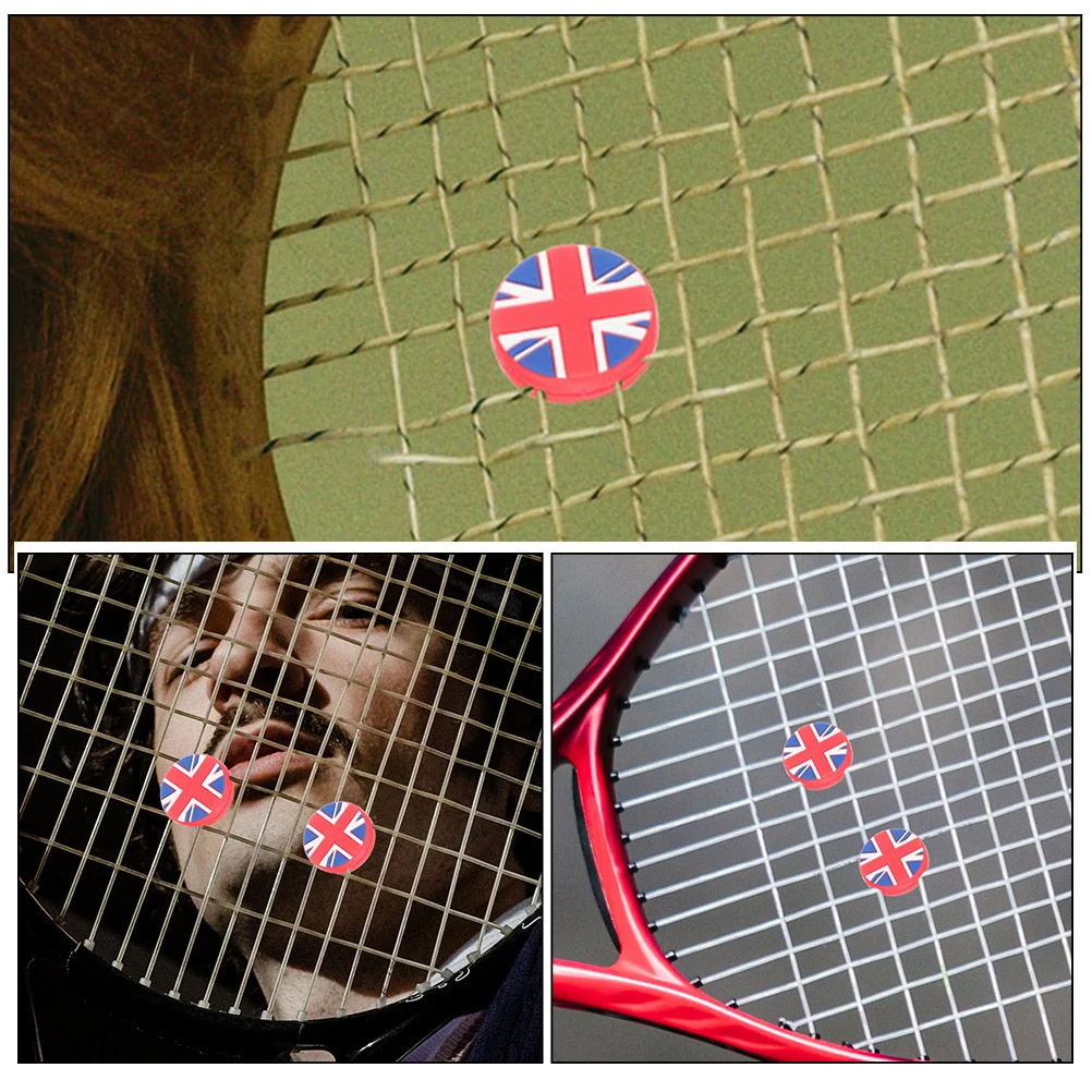 5Pcs Tennis Racket Dampeners National Flag Designed Silicone Vibration Dampener Shock Absorber for Stability and Shock Reduction
5Pcs Tennis Racket Dampeners National Flag Designed Silicone Vibration Dampener Shock Absorber for Stability and Shock Reduction