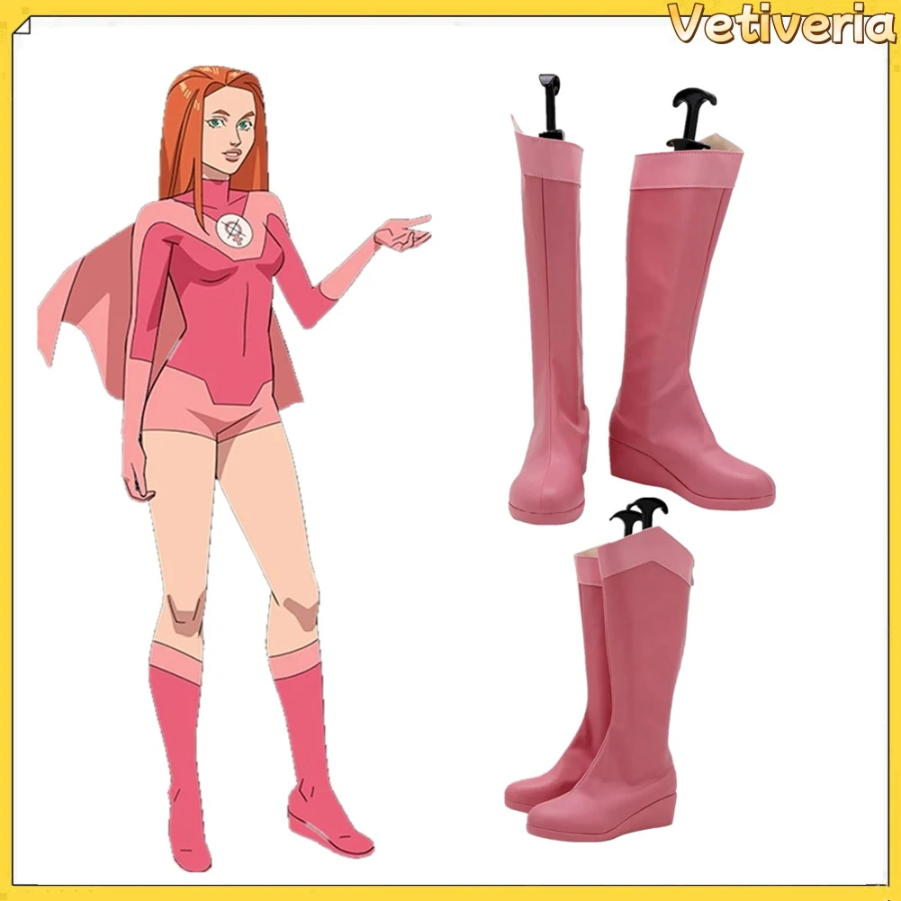 Invincible Atom Eve Boots Shoes Cosplay Fantasia Adult Women Men Footwear Halloween Carnival Costumes Props for Roleplay
Invincible Atom Eve Boots Shoes Cosplay Fantasia Adult Women Men Footwear Halloween Carnival Costumes Props for Roleplay