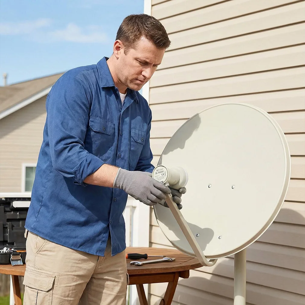 10PCS Full HD Satellite TV Receiver Digtal KU-BAND Single LNB L9.75/10.6 KU Lnb Linear Converter Waterproof Satellite Dish LNB
10PCS Full HD Satellite TV Receiver Digtal KU-BAND Single LNB L9.75/10.6 KU Lnb Linear Converter Waterproof Satellite Dish LNB