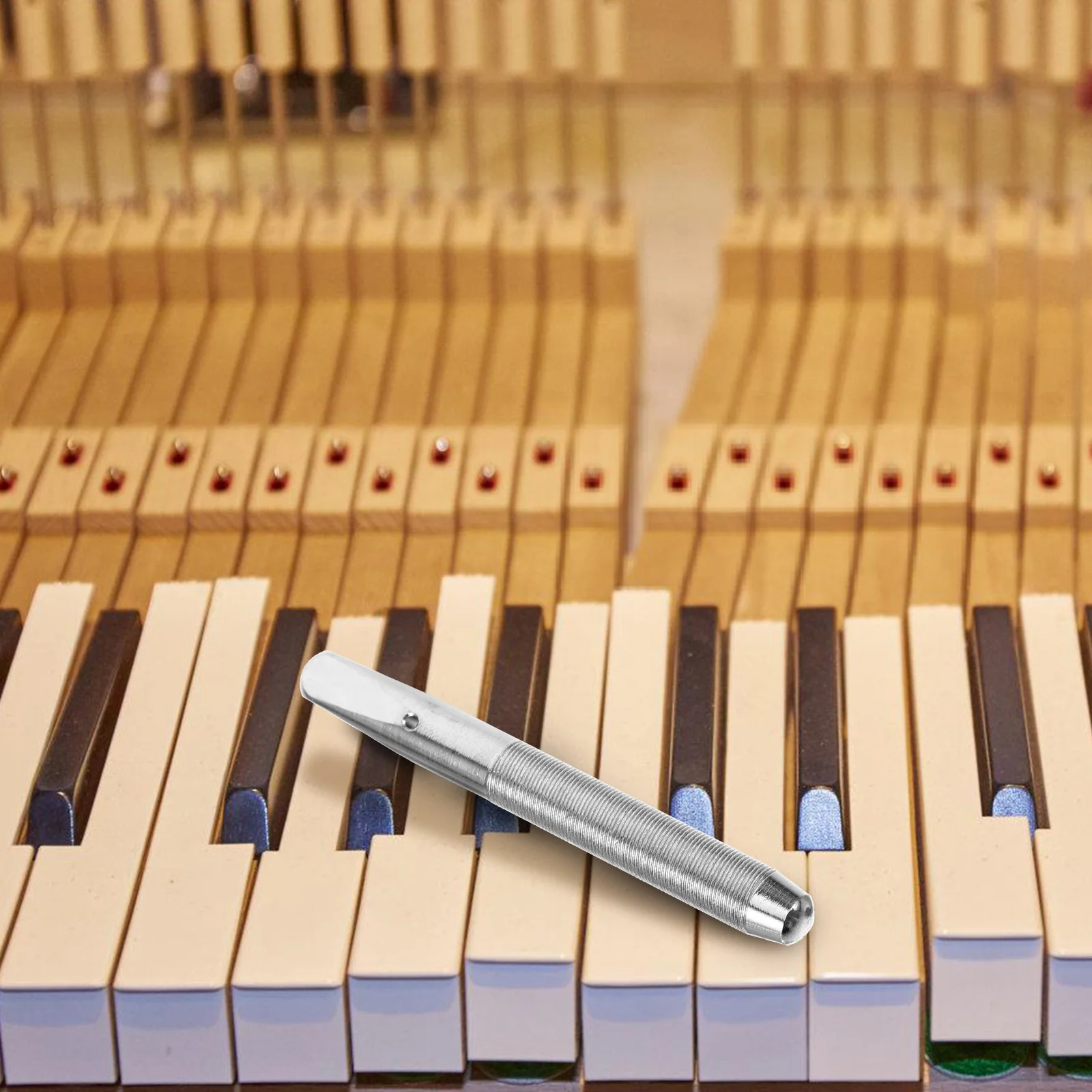 10pcs Piano Tuning Tool Kit Durable Tuning Pin For String Adjustment Piano Repair Tools Spanner Keyboard Accessories Instrument