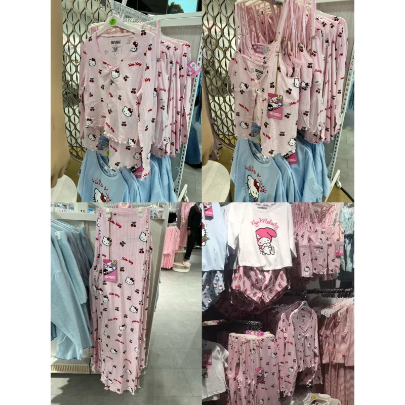 Sweet Pure Desire Strappy Pajama Set: Y2K Kawaii Hello Kitty Cropped Women's BM Style Nightwear Homewear Leisure Matching Sexy
Sweet Pure Desire Strappy Pajama Set: Y2K Kawaii Hello Kitty Cropped Women's BM Style Nightwear Homewear Leisure Matching Sexy