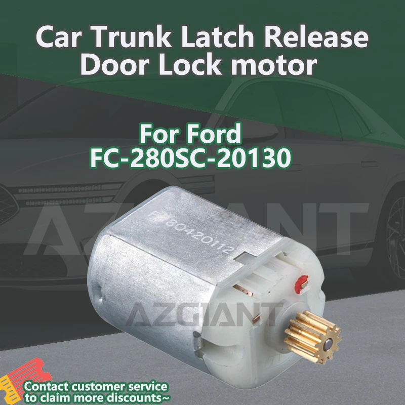 FC-280SC-20130 Car Trunk Latch Release Door Lock motor For Ford Edge L4/Escape L3/EVOS/Police Interceptor Utility V6/Mondeo V
FC-280SC-20130 Car Trunk Latch Release Door Lock motor For Ford Edge L4/Escape L3/EVOS/Police Interceptor Utility V6/Mondeo V