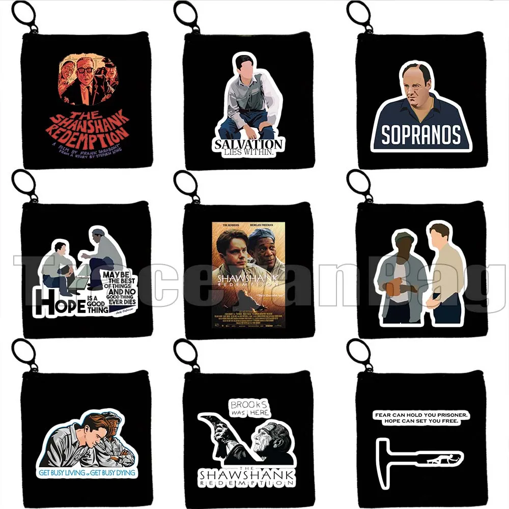 The Shawshank Redemption 90s Retro Movie Fan Gifts Canvas Coin Purse Bags Small Square Key Storage Card Cotton Bag Wallet Pouch
The Shawshank Redemption 90s Retro Movie Fan Gifts Canvas Coin Purse Bags Small Square Key Storage Card Cotton Bag Wallet Pouch