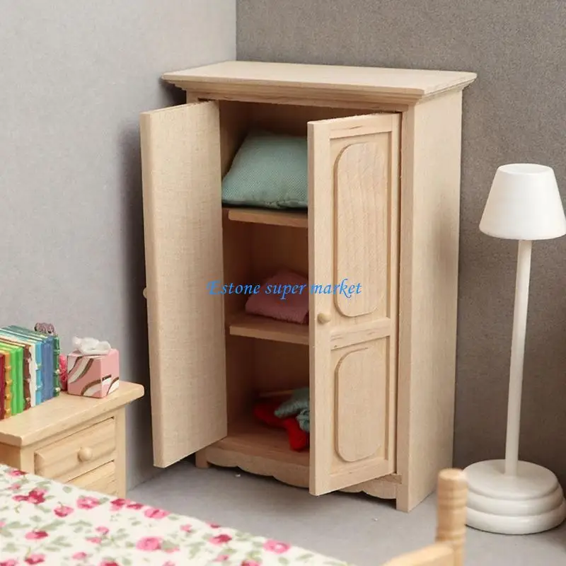 090B 1:12 Miniature Wardrobe Dollhouse Furniture GirlS Bjds for Doll Accs Adults Pretend for Play House Landscape Scene Acces
090B 1:12 Miniature Wardrobe Dollhouse Furniture GirlS Bjds for Doll Accs Adults Pretend for Play House Landscape Scene Acces