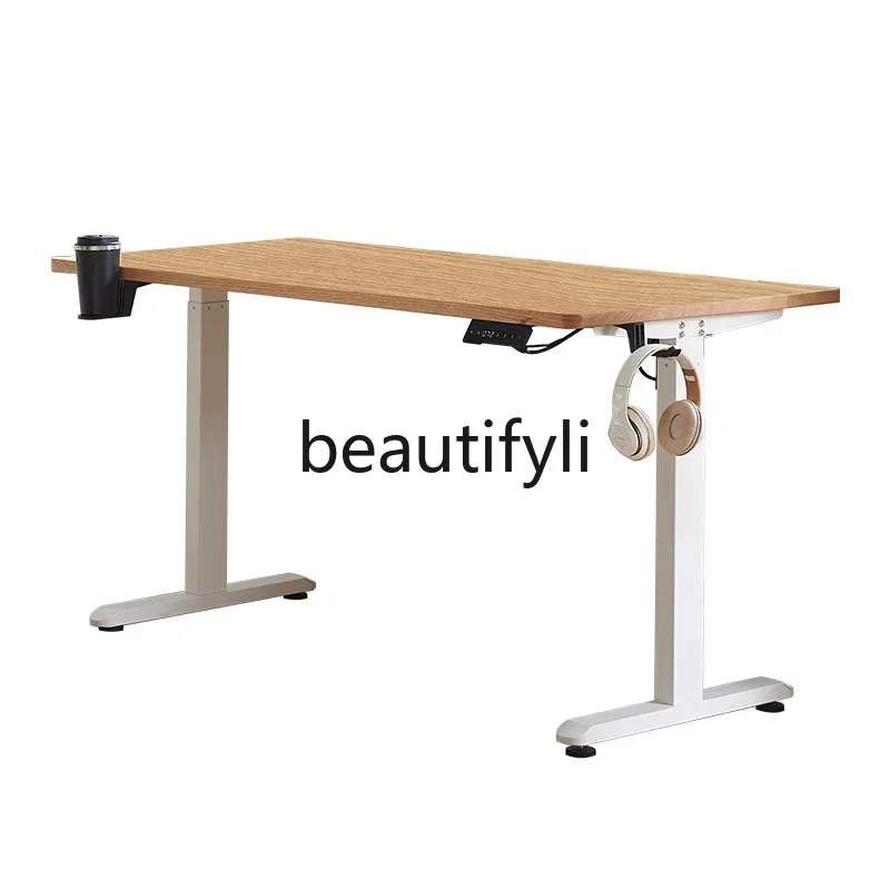 Computer Adjustable Desk Writing Desk Student Bedroom Home Use Movable Workbench Rectangular Solid Wood Desk
Computer Adjustable Desk Writing Desk Student Bedroom Home Use Movable Workbench Rectangular Solid Wood Desk