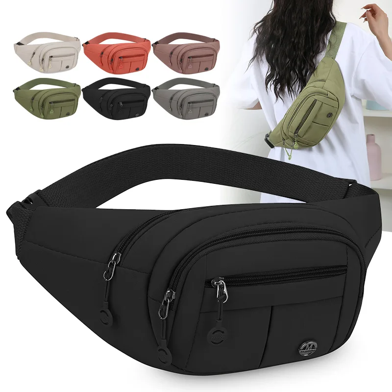 Unisex Lightweight Waist Pack – Secure Zippered Pockets, Adjustable Strap Wear As Chest or Belt Bag
Unisex Lightweight Waist Pack – Secure Zippered Pockets, Adjustable Strap Wear As Chest or Belt Bag