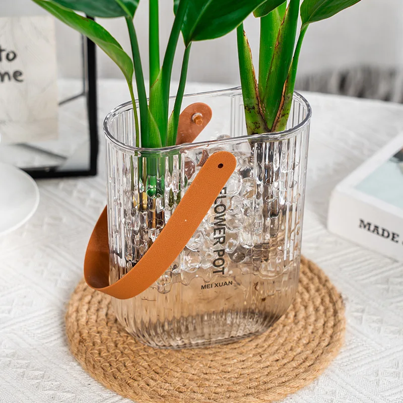 Flower Plant Pot Self Watering Planter Transparent Planting Flower Pot Water Storage Basin Stock Garden Supplies Home Decor
Flower Plant Pot Self Watering Planter Transparent Planting Flower Pot Water Storage Basin Stock Garden Supplies Home Decor