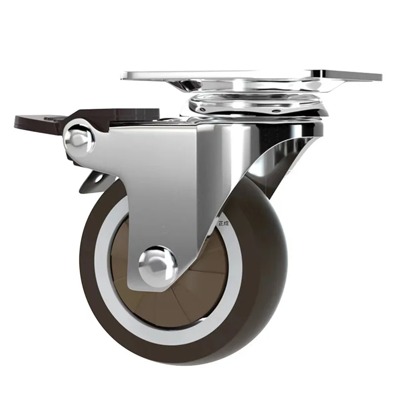 4 PC 1.25 Inch TPR Silent Casters - Dual Mode (Swivel/Fixed) Heavy Duty Wheels for Furniture & Office Chairs
4 PC 1.25 Inch TPR Silent Casters - Dual Mode (Swivel/Fixed) Heavy Duty Wheels for Furniture & Office Chairs