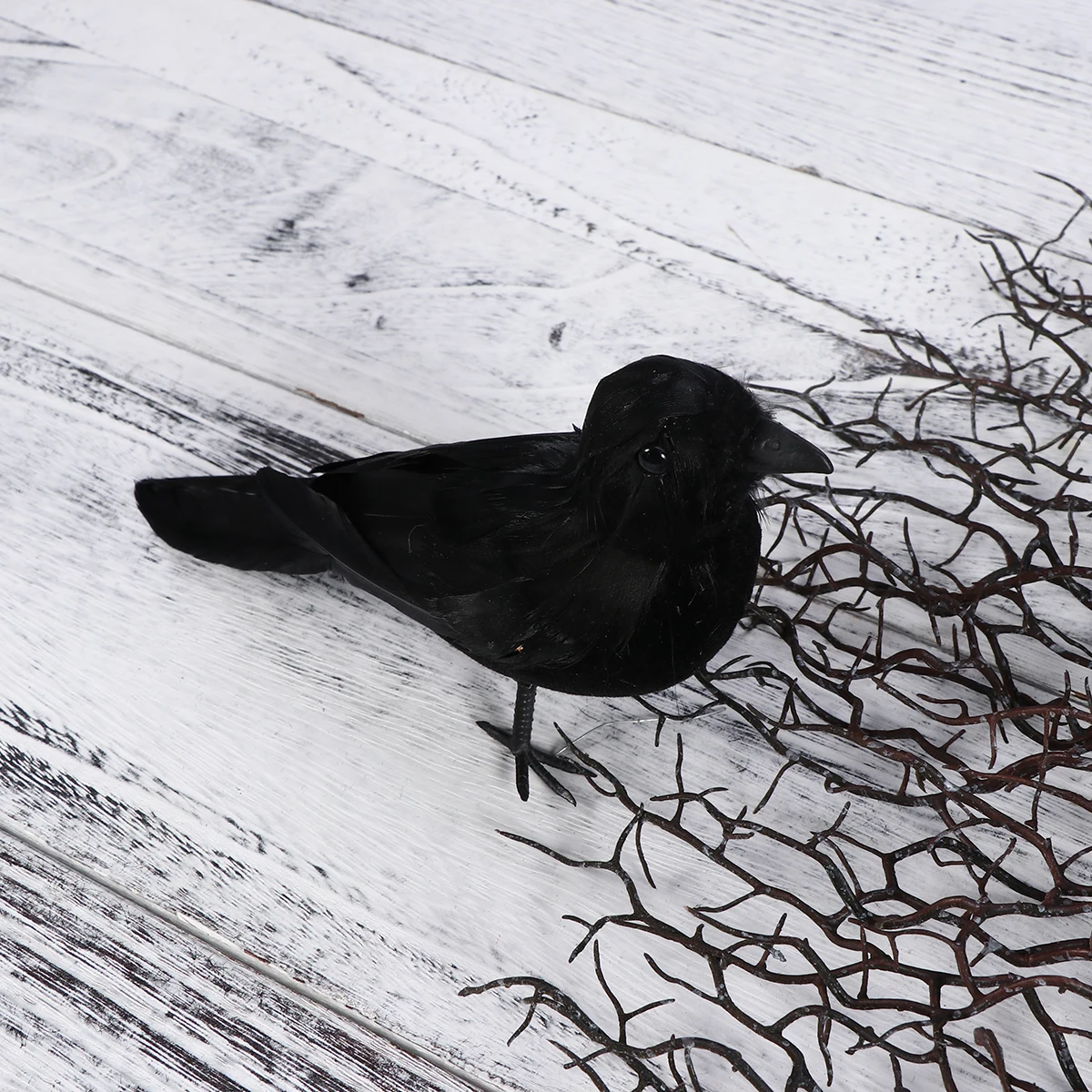 3pcs Realistic Crow Bird Decor Halloween Decoration Simulated Crow Prop For Indoor Outdoor Garden Mysterious Atmosphere Black
3pcs Realistic Crow Bird Decor Halloween Decoration Simulated Crow Prop For Indoor Outdoor Garden Mysterious Atmosphere Black