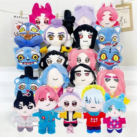 New Model  Kpop Demon Hunters Characters Pendant Plush Doll Toy Cartoon Cute Soft Boys Girls Plush Doll Decoration Ornament Gift