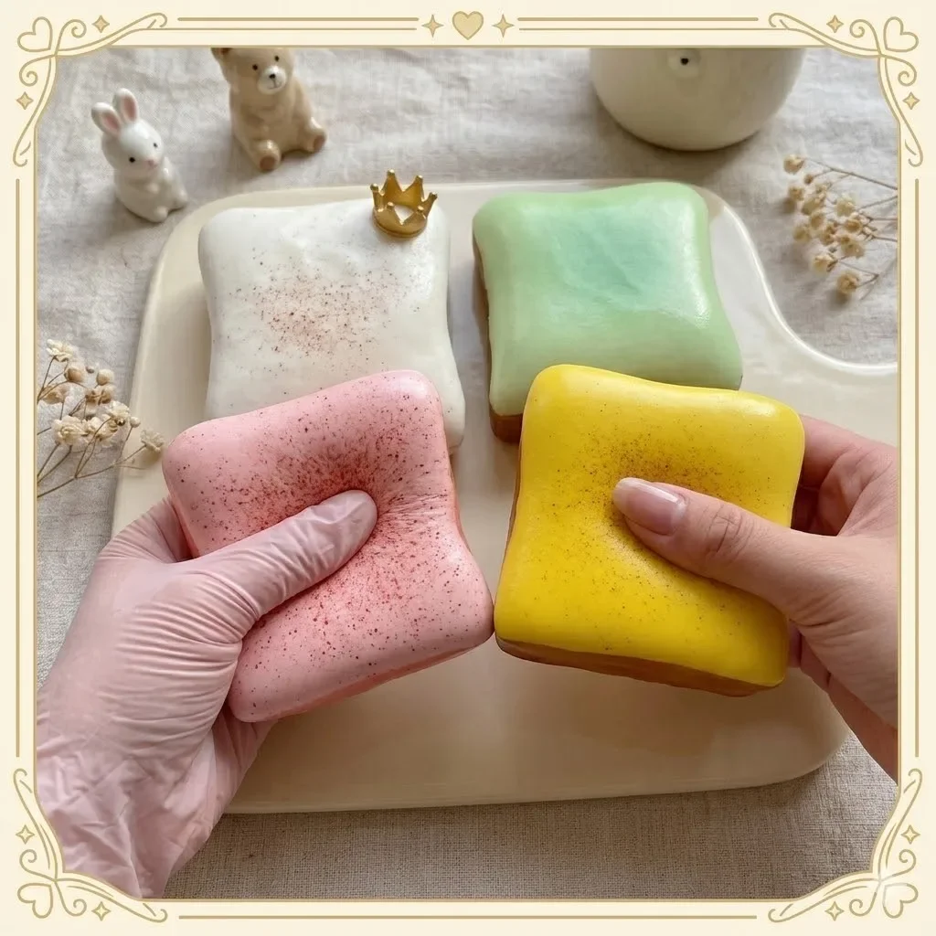 cute Squishy Super soft tender berry Toast Bread toy blind box Squeeze Slow Rising Stress Relief release emotions pinch Toy gift
cute Squishy Super soft tender berry Toast Bread toy blind box Squeeze Slow Rising Stress Relief release emotions pinch Toy gift