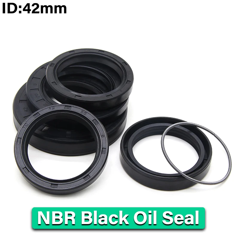 1pcs NBR Oil Seal ID 42mm TC42*55/56/58/60/62/65/68/70/72/75/80*5/7/8/9/10/12mm Nitrile Rubber Shaft Double Lip Oil Seals Gasket
1pcs NBR Oil Seal ID 42mm TC42*55/56/58/60/62/65/68/70/72/75/80*5/7/8/9/10/12mm Nitrile Rubber Shaft Double Lip Oil Seals Gasket