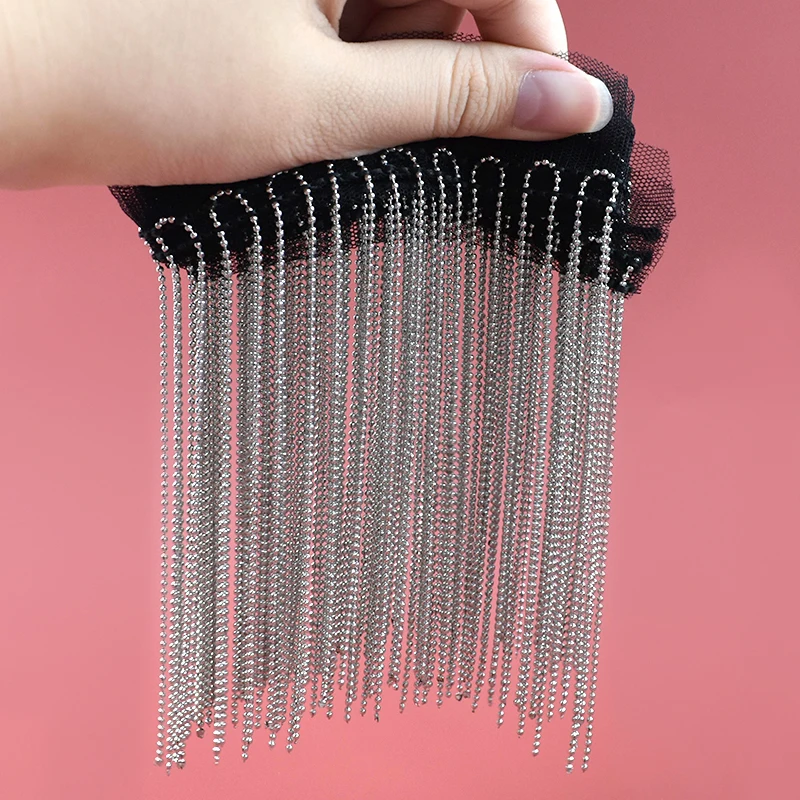 Meetee 6-15cm 2/5Yards Metal Beads Chain Tassels Fringe Clothes Beaded Lace Trim Party Dress Jacket Decor DIY Sewing Accessories
Meetee 6-15cm 2/5Yards Metal Beads Chain Tassels Fringe Clothes Beaded Lace Trim Party Dress Jacket Decor DIY Sewing Accessories