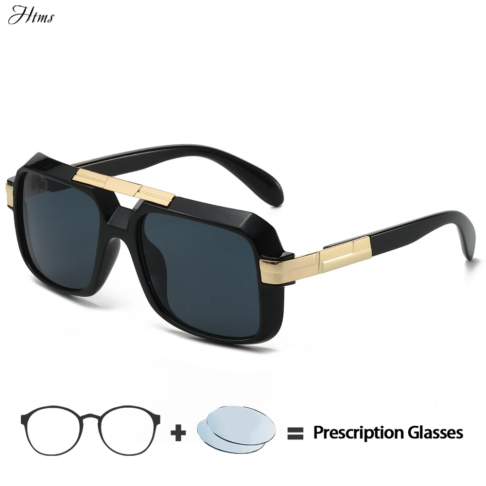 HTMS Polarized Prescription Sunglasses Men's Double Bridge Frames Design Driving Fishing Sunglasses Prescription Glasses
HTMS Polarized Prescription Sunglasses Men's Double Bridge Frames Design Driving Fishing Sunglasses Prescription Glasses