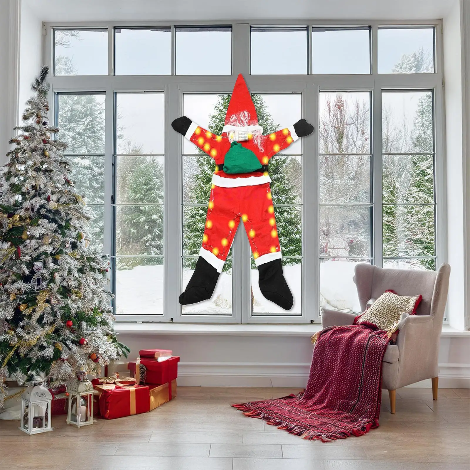 Альпинистский декор Санта-Клауса, сезонное украшение для скалолазания, уличная стена, одежда Санта-Клауса для вечеринок на открытом воздухе, классная комната
Альпинистский декор Санта-Клауса, сезонное украшение для скалолазания, уличная стена, одежда Санта-Клауса для вечеринок на открытом воздухе, классная комната