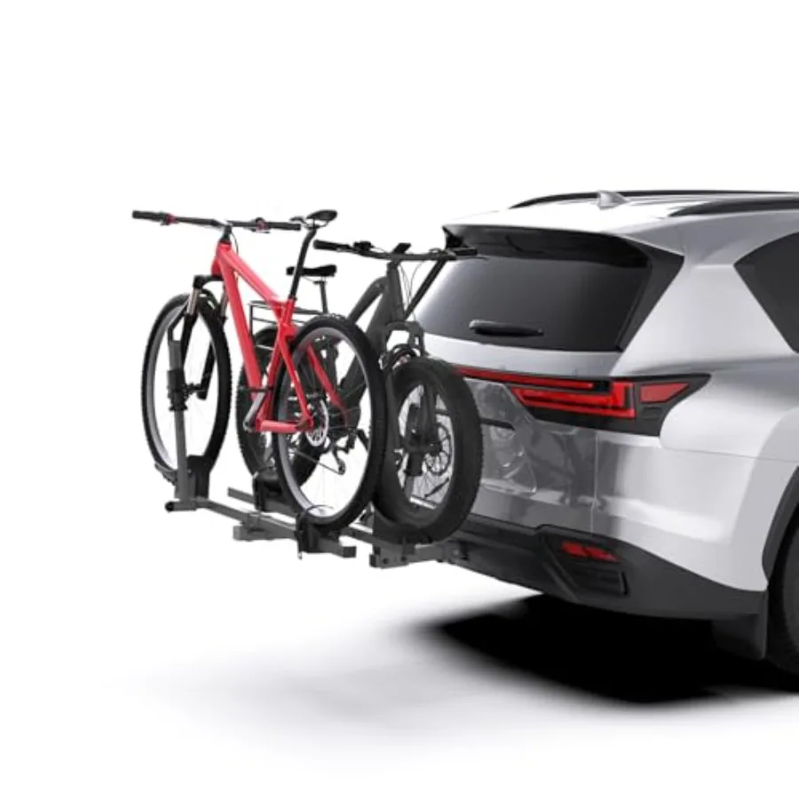 Сверхмощная велосипедная стойка для автомобиля с возможностью наклона 200 фунтов, складной дизайн с противоугонным замком, совместимым с 2 приемными
Сверхмощная велосипедная стойка для автомобиля с возможностью наклона 200 фунтов, складной дизайн с противоугонным замком, совместимым с 2 приемными