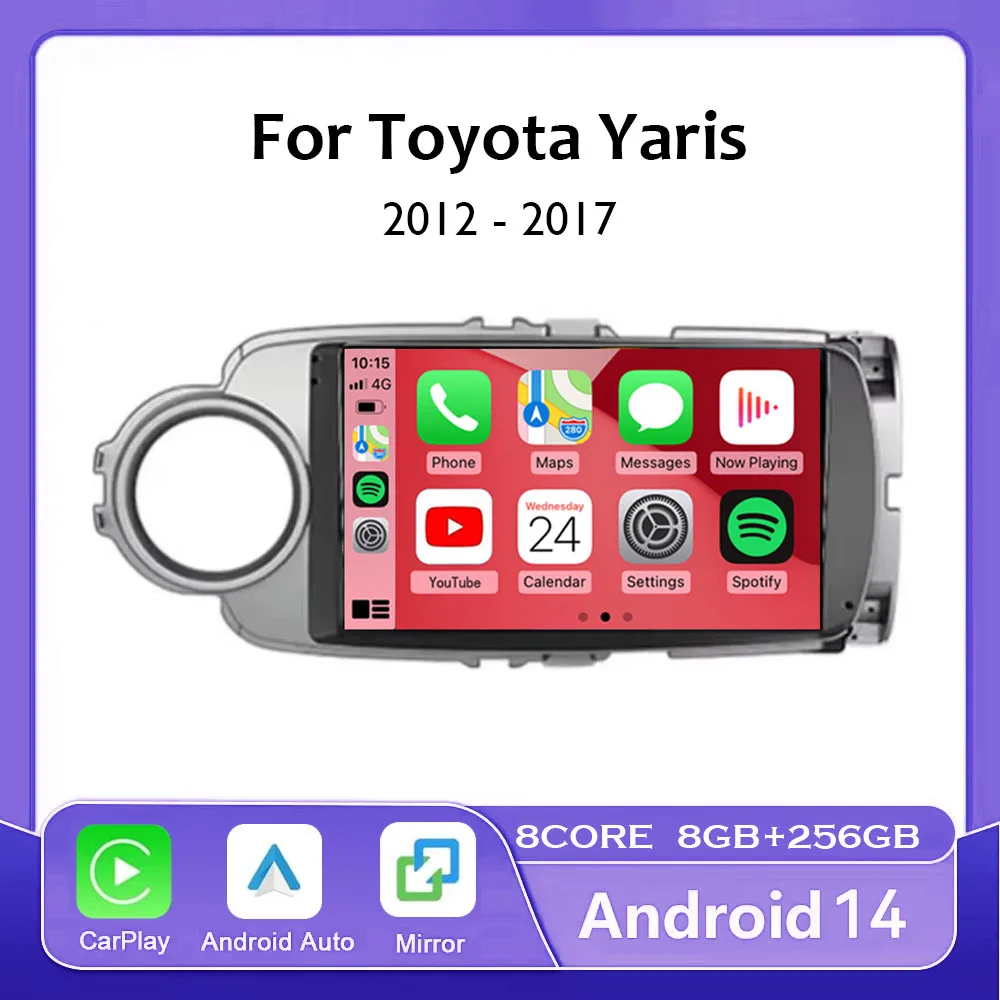 Автомобильный радиоприемник Android 14 для Toyota Yaris lhd 2012-2017 авторадио GPS-навигация мультимедийный плеер беспроводной Carplay стерео WIFI 4G
Автомобильный радиоприемник Android 14 для Toyota Yaris lhd 2012-2017 авторадио GPS-навигация мультимедийный плеер беспроводной Carplay стерео WIFI 4G