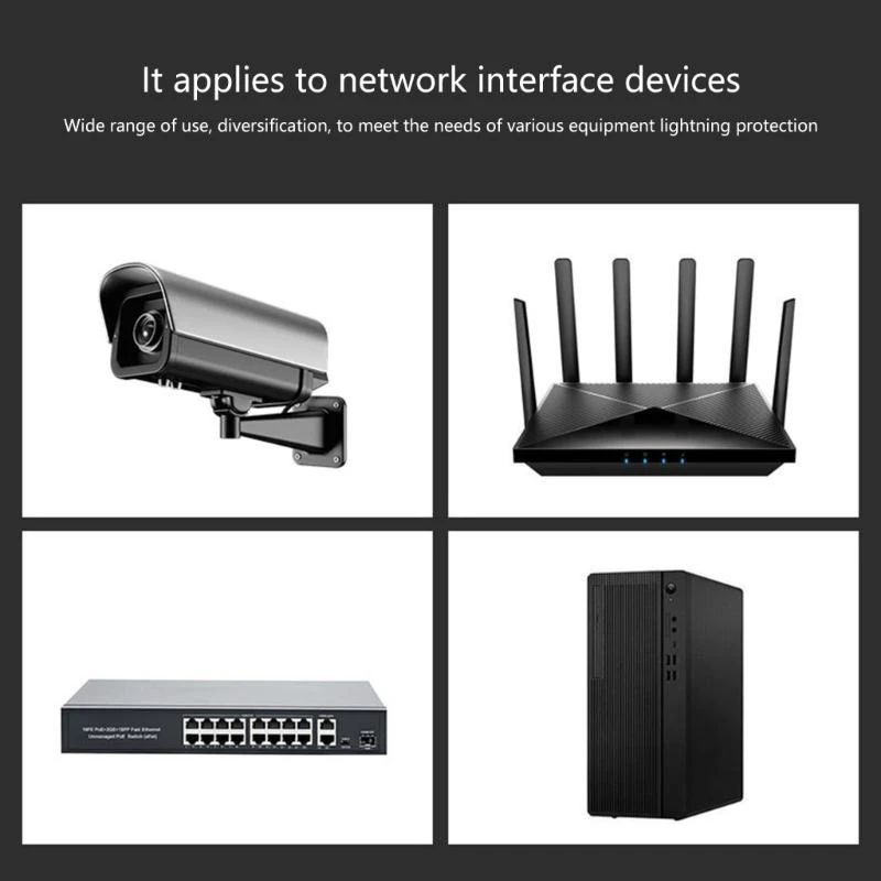 Ethernet Protectors POE Protections For Various Monitoring Devices 
Ethernet Protectors POE Protections For Various Monitoring Devices