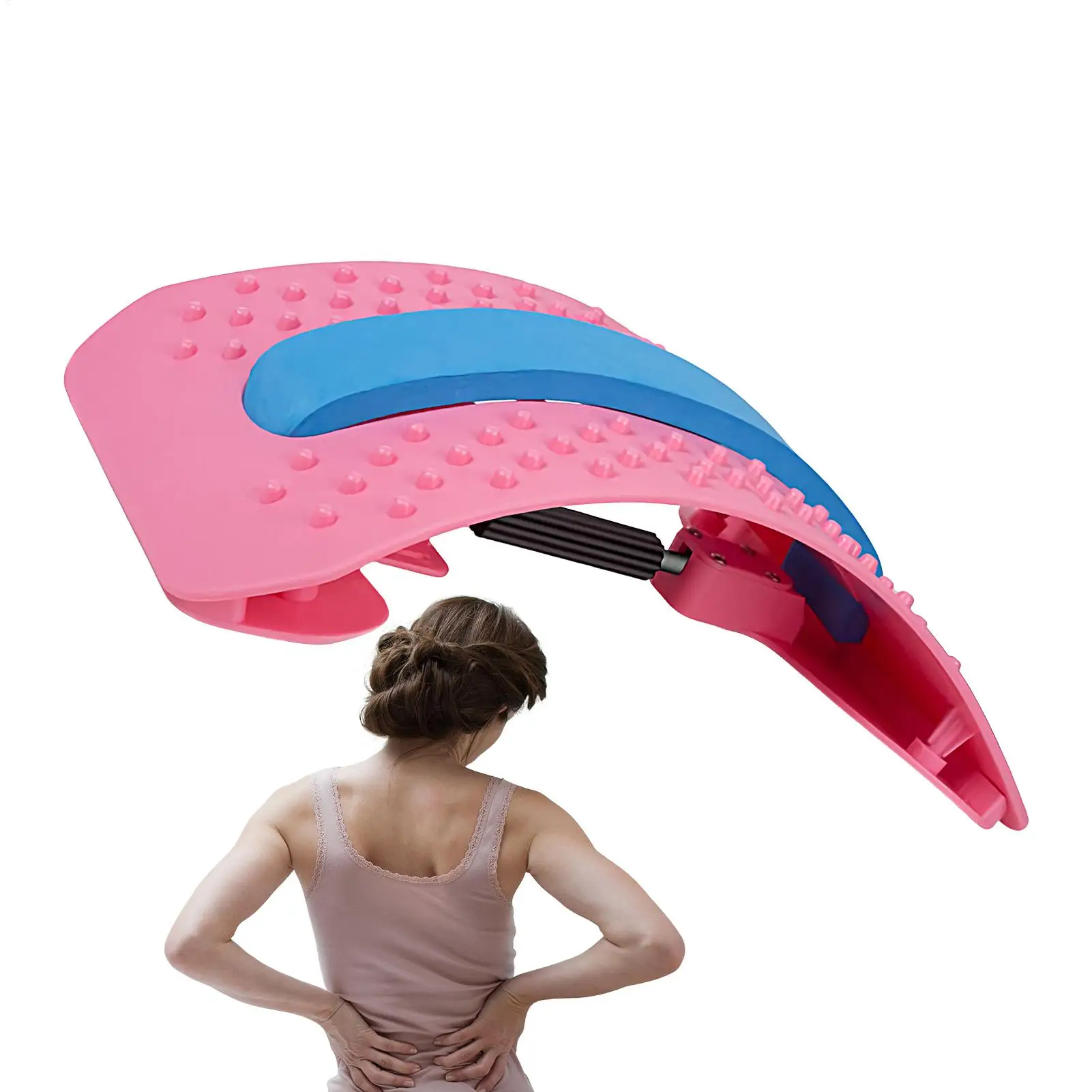 Поясничные носилки, поддерживающая талию, облегчающая доска, регулируемая поясничная поддержка для теленка, шеи, бедер, спины, облегчения позвоночника, пилатеса, йоги
Поясничные носилки, поддерживающая талию, облегчающая доска, регулируемая поясничная поддержка для теленка, шеи, бедер, спины, облегчения позвоночника, пилатеса, йоги