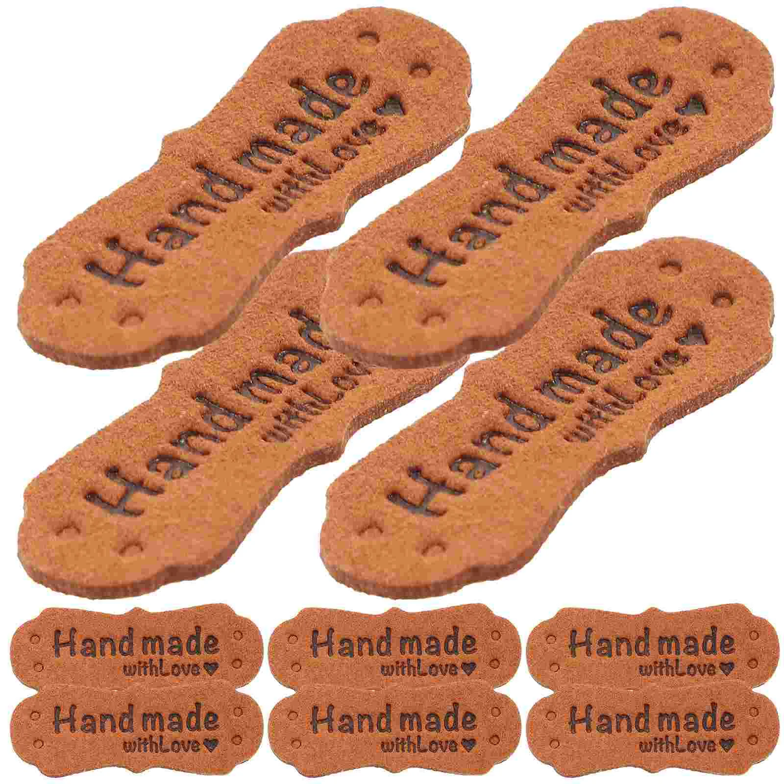 50 Pcs Clothing Tags Handmade Label Sewing Labels Sweater Hat for Items Light Brown Quilt Personalized
50 Pcs Clothing Tags Handmade Label Sewing Labels Sweater Hat for Items Light Brown Quilt Personalized