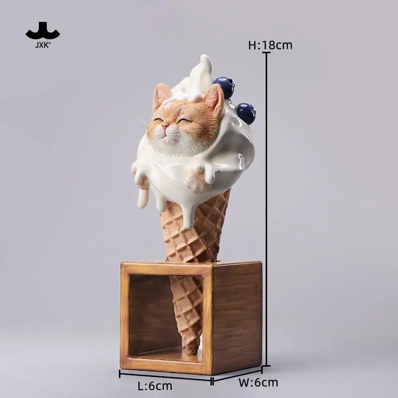 В наличии JXK Sweet Barrel Cat, имитация милого мороженого, котенка, аксессуары, кукла, модель ручной работы, игрушка в подарок 
В наличии JXK Sweet Barrel Cat, имитация милого мороженого, котенка, аксессуары, кукла, модель ручной работы, игрушка в подарок