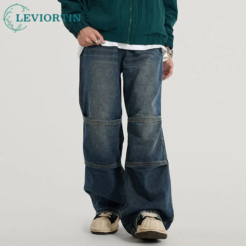 2025 Spring and Autumn Wide Leg Pants for Men, Korean Edition, Retro Washed, Used, Floor Dragging, High Street Casual Pants
2025 Spring and Autumn Wide Leg Pants for Men, Korean Edition, Retro Washed, Used, Floor Dragging, High Street Casual Pants