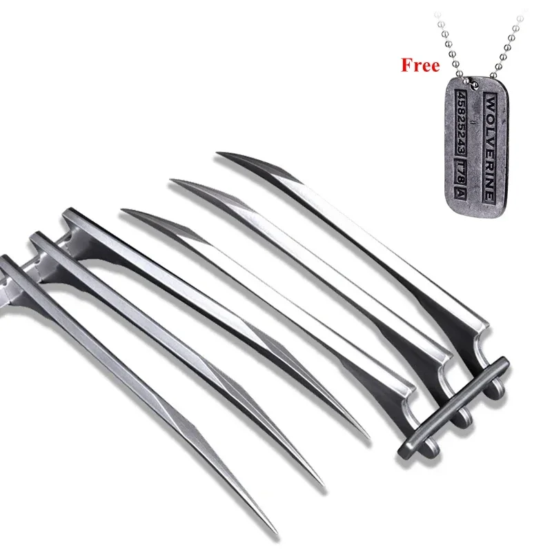 Adult X-Men Wolverine Military Card Necklace Wolf Claws Superhero Wolverine Accessory Halloween Party Cosplay Props Purim Gift
Adult X-Men Wolverine Military Card Necklace Wolf Claws Superhero Wolverine Accessory Halloween Party Cosplay Props Purim Gift
