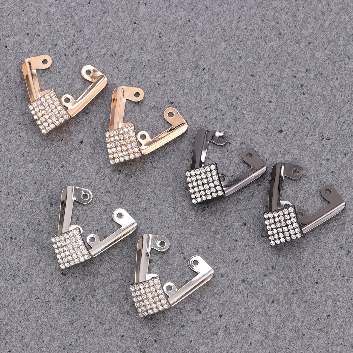 3 Pairs Protector Toe Cover Metal Durable High Heel Protector Glossy High Heel Protectors For Finish Shoe Repair
3 Pairs Protector Toe Cover Metal Durable High Heel Protector Glossy High Heel Protectors For Finish Shoe Repair