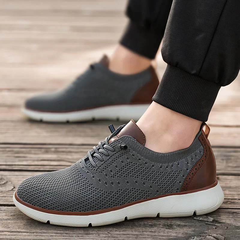 High-quality Business Casual Shoes Men's Size 48 Breathable Shoes Feizhi Net Fabric Men's Sneaker British-style Men's Loafers
High-quality Business Casual Shoes Men's Size 48 Breathable Shoes Feizhi Net Fabric Men's Sneaker British-style Men's Loafers